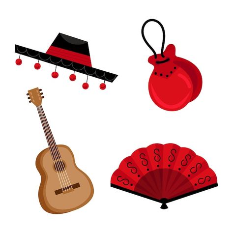 Flamenco Party, Spanish Tattoos, Fan Drawing, Party World, Kindergarten Learning Activities, Arabic Alphabet For Kids, Spanish Culture, Christmas Play, Kindergarten Learning