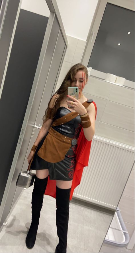 Thor Womens Costume, Thor Costume Women, Thor Costume Female, Female Thor Costume, Camp Costume, Loki Halloween Costume, Thor Costume, Thor Cosplay, Female Thor