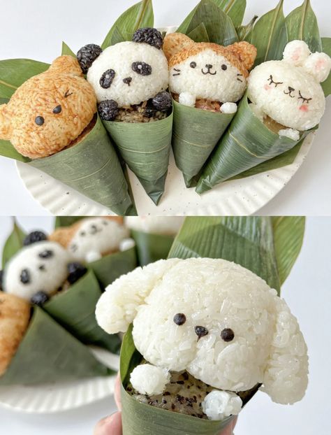 Animal Themed Food, Food Art For Kids, Cute Bento, Kawaii Cooking, Cute Snacks, Cute Food Art, Kawaii Food, Fun Kids Food, Food Themes