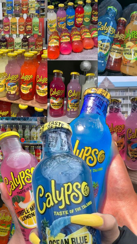 calypso Calypso Lemonade, Beach Girl Aesthetic, Junk Food Snacks, Girly Acrylic Nails, Birthday Wishlist, Tropical Vibes, Junk Food, Kiwi, Food Dishes