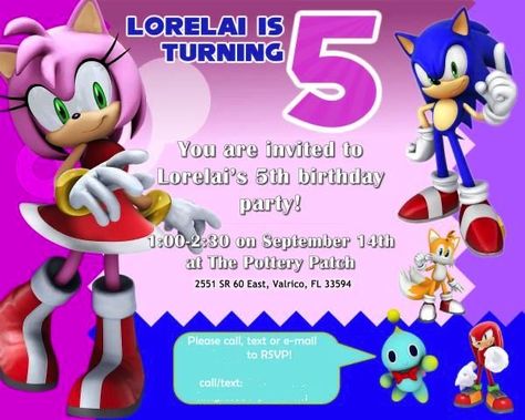 Double Birthday Parties, Sonic Cake, Sonic Birthday Parties, Rose Birthday, Sonic Party, Hedgehog Birthday, Paper Box Template, Sonic Birthday, Rosé Birthday