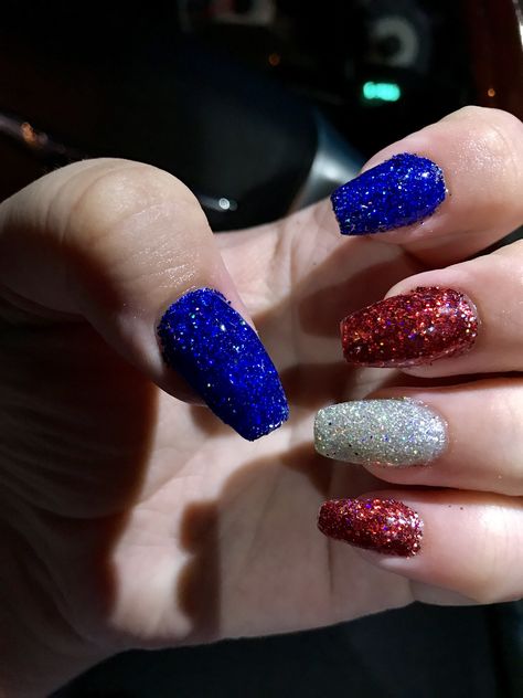 Glitter Fourth Of July Nails, Dip Nails 4th Of July, 4th Of July Glitter Nails, Fourth Of July Nails Glitter, 4th Of July Nails Glitter, Fourth Of July Nails Acrylic, Patriot Nails, 4th Of July Nails Acrylic, Fourth Nails