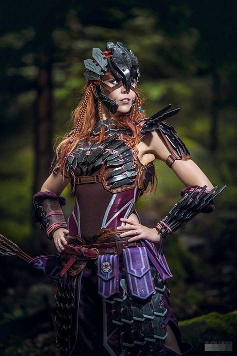 Horizon Zero Dawn Cosplay, Bud Tender, Kamui Cosplay, Horizon Zero Dawn Aloy, Ninja Outfit, Horizon Zero Dawn, Amazing Cosplay, Anime Costumes, Best Cosplay