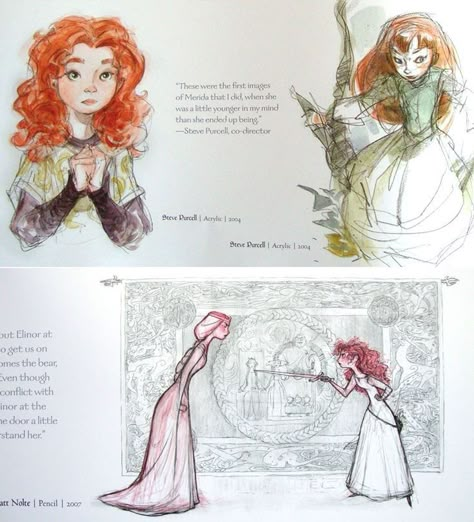 Merida Concept Art, Pixar Concept Art, Concept Art Books, Android Jones, Blur Studios, Anna Cattish, Brave Merida, Disney Brave, Merida Brave