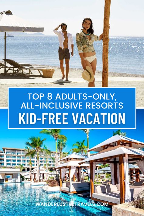 Calling all adventure-seeking adults in need of a well-deserved break from the chaos of parenthood! Get ready to embark on a kid-free vacation filled with relaxation, romance, and plenty of adult fun. I’ve curated a list of the top 8 adults-only, all-inclusive resorts that cater to your desire for uninterrupted moments and carefree indulgence. Secrets Resorts All Inclusive, Adult Only Resorts Usa, All Inclusive Adult Only Resorts, Best All Inclusive Resorts For Adults, All Inclusive Resorts In The Us, Cheap All Inclusive Resorts, All Inclusive Resorts Adults Only, Pets Hotel, Cheapest All Inclusive Resorts