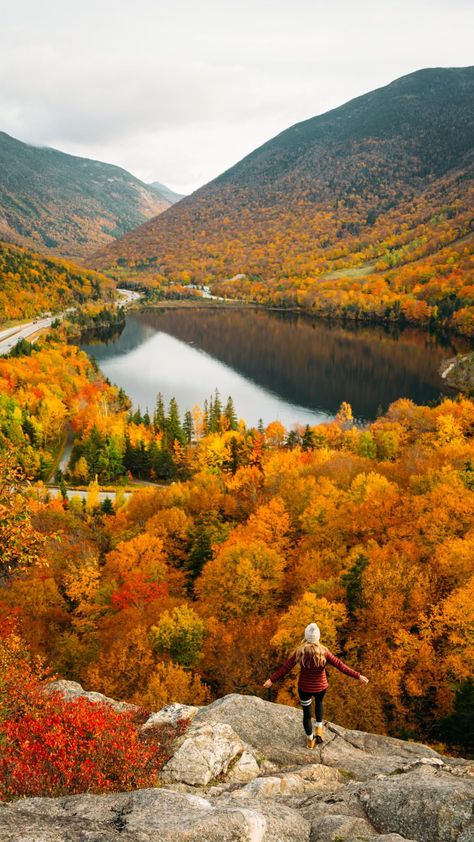 20 Incredible Things To Do In The White Mountains, NH New England Aesthetic, Franconia Notch, New England Road Trip, Leaf Peeping, New England Travel, New England Fall, Life Crisis, Fun Life, Autumn Scenes