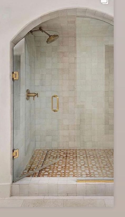 Medditeranean Style Home, Spanish Revival Bathroom, Master Shower, Spanish Style Home, Master Bath Remodel, Ranch Style Home, Upstairs Bathrooms, Bathroom Renos, Bath Remodel