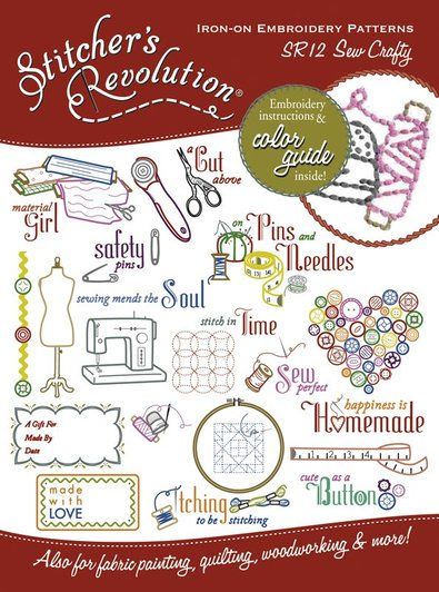 Stitcher's Revolution SR12 Sew Crafty Vintage Machine, Lazy Daisy Stitch, Iron On Embroidery, Sewing Machine Cover, Dmc Embroidery Floss, Color Guide, Embroidery Transfers, Embroidery Patterns Vintage, Crewel Embroidery