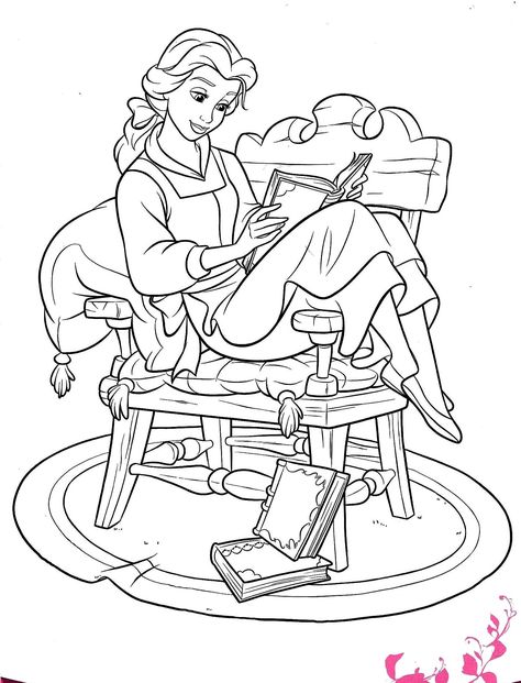 Beauty And The Beast Colouring Pages, Beauty And The Beast Coloring Pages, Drawing Beauty And The Beast, Beauty And The Beast Coloring, Coloring Pages Disney, Beauty And The Beast Drawing, Belle Coloring Pages, Disney Coloring Sheets, Disney Princess Colors