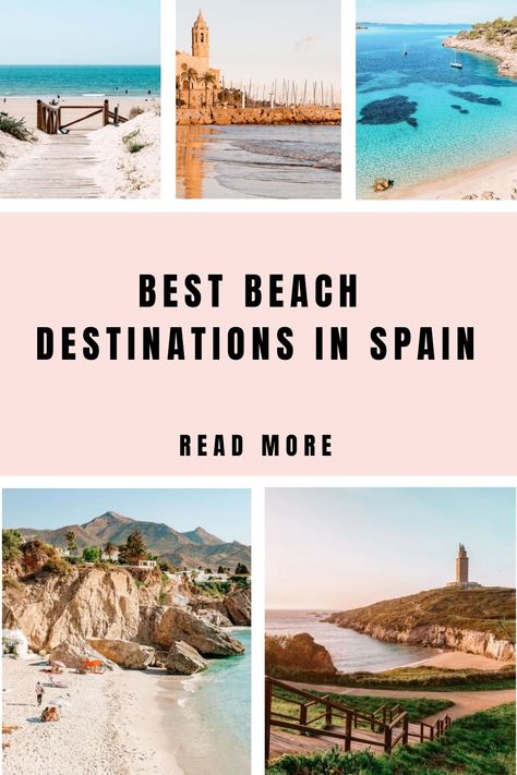 World Wild Schooling - https://worldwildschooling.com 12 Beautiful Beach Destinations in Spain You Need To Visit - https://worldwildschooling.com/beach-destinations-in-spain/ Best Beaches In Spain, Beaches In Spain, Best Beach Destinations, Thailand Map, Nature Destinations, Destin Hotels, Beach Destinations, Wild Adventures, Best Beaches