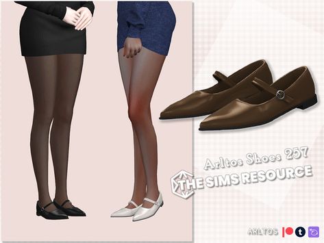 The Sims Resource - Glossy flats 20s Shoes, Sims 4 Decades Challenge, Mod Shoes, Sims 4 Black Hair, Muebles Sims 4 Cc, Cc Shoes, Sims 4 Cc Shoes, Free Sims 4, Sims 4 Mm Cc