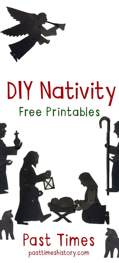 Free DIY Nativity printables for the family! Have lots of fun with these awesome printable resources. Nativity Printables, Shadow Puppetry, Christmas Food Crafts, Holiday Science, Diy Nativity, Puppets For Kids, Nativity Crafts, Shadow Puppets, Childrens Church