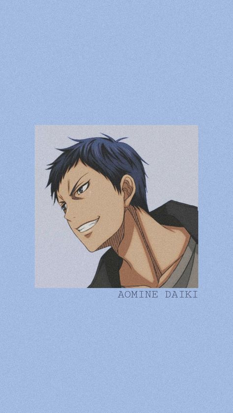 Wallpaper of Aomine Daiki from Kuroko no Basket Aomine Daiki Wallpaper Aesthetic Kuroko no Basket- Aomine Daiki Kuroko No Basket Aomine, Koruko No Basket, Daiki Aomine, Kuroko No Basket Characters, Basketball Kuroko, Kuroko Basket, Kurokos Basketball, Aomine Daiki, Kuroko Basketball