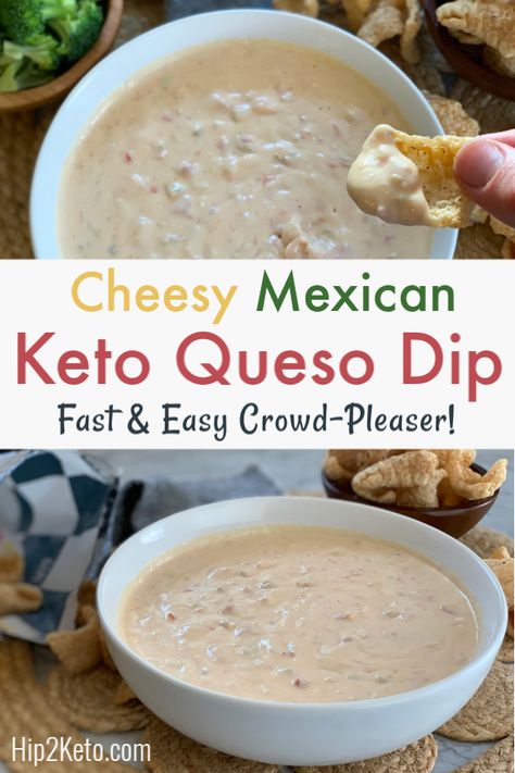 Keto Queso Dip, Mexican Queso Dip, Slimfast Recipes, Keto Queso, Mexican Queso, Mexican Keto, Keto Snacks Easy, Cena Keto, Keto Sauces