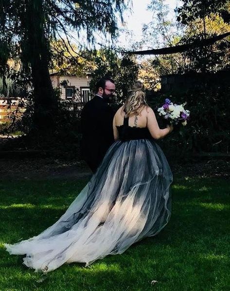 Black Ombre Wedding Dress, Ombre Wedding Dress, Black Wedding Dress, Purple Wedding Dress, Ombre Wedding, Wedding Dress Flowy, Silk Wedding Dress, Rustic Wedding Dresses, Country Wedding Dresses