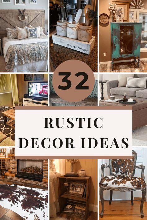 32 Easy Western Decor Ideas You Have to See! Western Living Room Decorating Ideas, Boho Western Living Room, Western Decorating Ideas, Western Decor Ideas, Western Living Rooms, Western Decorations, Western Style Decor, Western Bathroom Decor, Diy Western