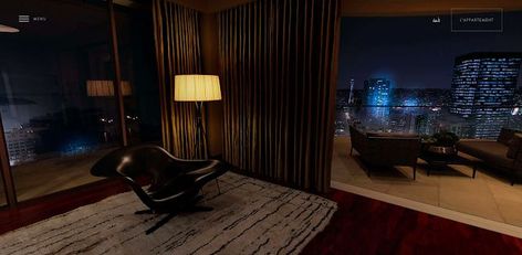 Christian Grey Apartment, Grey Apartment, Interactive Backgrounds, Episode Interactive, Luxurious Apartment, Dream Mansion, Pinterest Home, Dream House Rooms, Dark Interiors