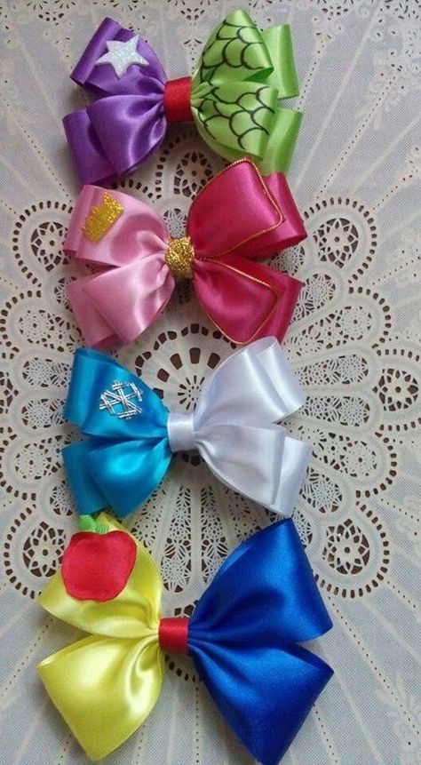 Aladdin Genie Lamp, Newborn Hair Bows, Character Hair Bows, Hair Bows Diy Ribbon, Disney Hair Bows, Aladdin Genie, Princess Hair Bows, Disney Bows, Genie Lamp