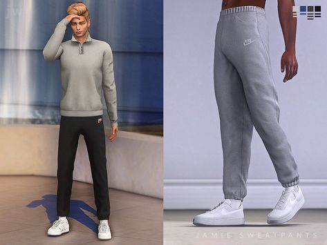 Clothes Nike, Sims 4 Men Clothing, Sims 4 Male Clothes, Sims 4 Tsr, The Sims 4 Pc, Pelo Sims, Tumblr Sims 4, Sims 4 Cc Folder, Sims 4 Teen