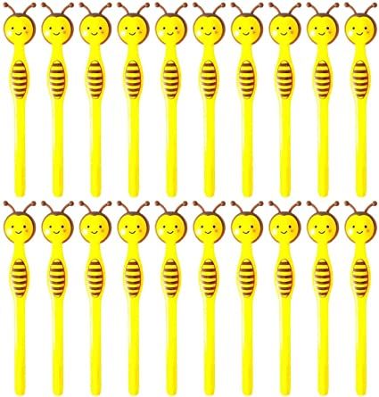 Amazon.com: MIAO YUAN 20PCS Cute Bees Gel Pens Gift for Child, Women, Coworkers, Hostess and Girlfriend, Great Party Supplies and School Supplies, Black Ink(0.5mm) : Office Products School Supplies Black, Bee Party Favors, Cute Bees, Cartoon Bee, Gel Ink Pens, Writing Pens, Pen Gift, Bee Design, Pen Refills