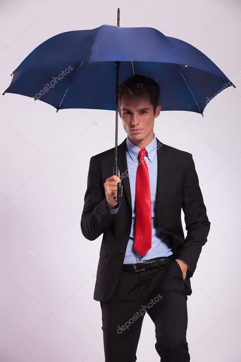 Holding Umbrella Reference Drawing, Holding Umbrella Reference, Umbrella Reference, Man Holding Umbrella, Holding Umbrella, Standing Posture, Models To Draw, Art Challenges, Funny Poses