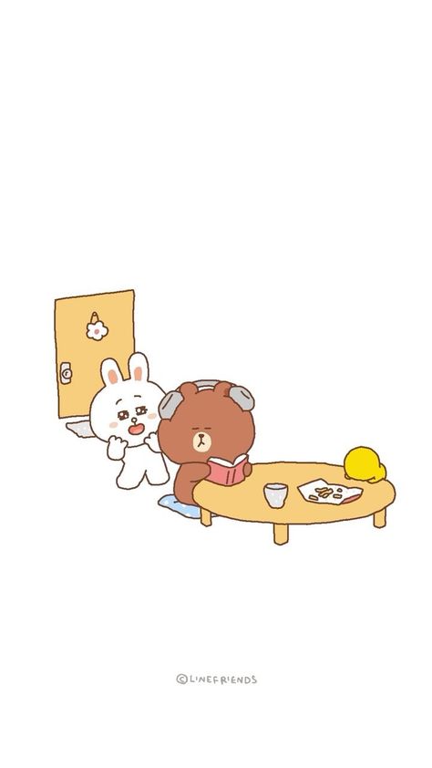 LINE FRIENDS (Hong Kong & Macau) Official Account | 💥🌋💣🤯💥 #LINEFRIENDS #BROWN #SALLY #CONY | Instagram Brown And Friends Line Wallpaper, Line Bear Brown, Brown And Cony Wallpapers, Brown Bear Line Friends, Brown And Cony Love, Cony Brown, Official Account, Ayat Quran, Friends Wallpaper