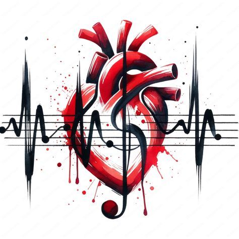 Music Background Wallpapers, Music Heartbeat, Music And Love, Music Graphics, Music Notes Art, Music Png, Rainbow Music, Love Clipart, Art Musical