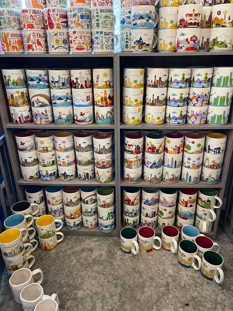 Starbucks You Are Here Mugs Display, Been There Series Starbucks Mugs, Been There Series Starbucks Mugs Display, Starbucks Been There Mugs Display, Starbucks You Are Here Mugs, Starbucks Mugs Collection, Starbucks Been There Mugs, Starbucks Cups Display, Starbucks Cups Collection