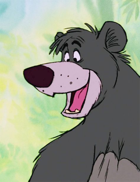 Disney The Jungle Book | Baloo (my fourth favorite disney animal) Animated Movies Characters, Jungle Book Disney, Disney Paintings, The Jungle Book, Disney Animals, Walt Disney Animation, Disney Favorites, Old Disney, Pinturas Disney