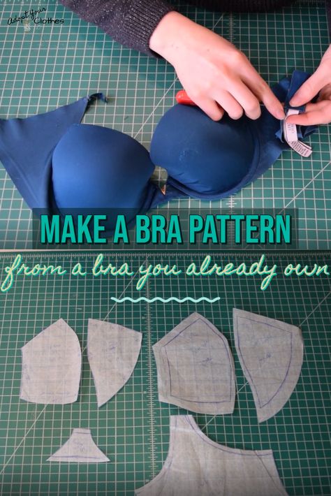 Sewing Bras How To Make, Bra Sewing Pattern Free, Free Bra Sewing Pattern, Bra Tutorial, Free Bra Pattern, Bra Sewing Tutorial, Diy Bra Pattern, Bh Tricks, Pola Bra