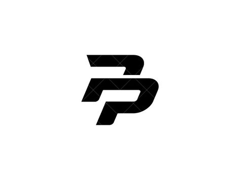 PP Logo by Sabuj Ali on Dribbble Pp Logo Design, Rp Logo, Pp Logo, Creative Business Logo, Car Logo Design, Car Logo, Graphic Design Tips, Un Logo, Auto Service