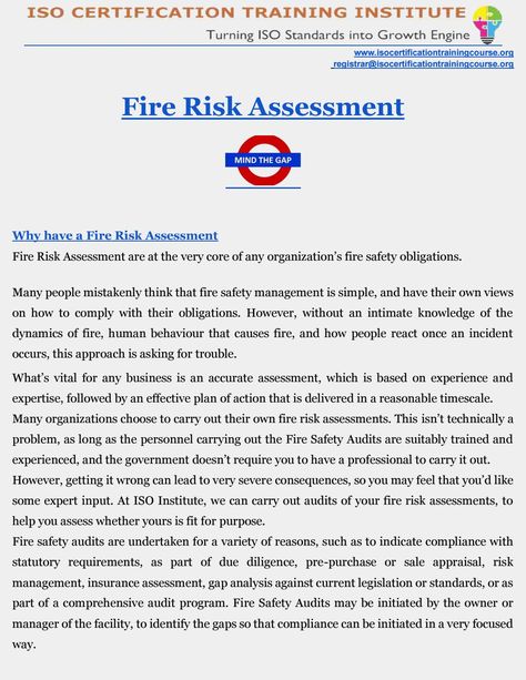 Fire Risk Assessment | Fire Prevention | Fire Safety | Fire Safety Audit Gap Analysis, Safety Audit, Risk Assessment, Fire Prevention, Mind The Gap, Fire Safety, Assessment, Gap, Mindfulness