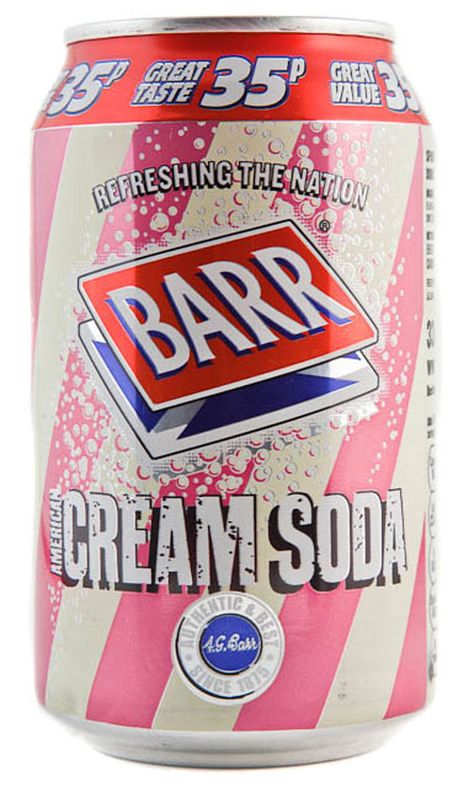 BARR not sure what they are trying to do? Cream Soda from Scotland? I know better! 4/10 Bitter Ale, Snack Cart, Carbonated Soft Drinks, Soda Flavors, Carbonated Water, Fizzy Drink, Water Into Wine, Cream Soda, Lemon Meringue