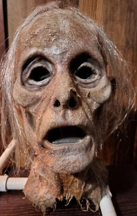 Halloween Horror Corpse Haunted House Severed Prop Head - Life-Size! Haunted House Party Decorations, Haunted Props, Halloween Party Scary, Halloween Props Scary, Halloween Hanging Ghost, House Party Decorations, Haunted House Party, Haunted House Props, Hanging Ghosts