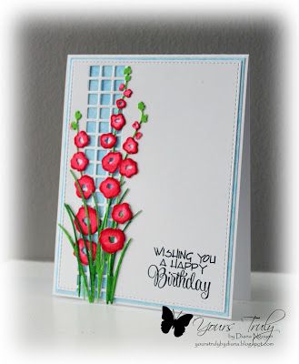 Impression Obsession Cards, Send Flowers Online, Everyday Cards, Flowers Delivery, Birthday Stamps, Impression Obsession, Summer Cards, Die Cut Cards, Card Making Tutorials