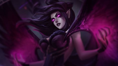 Lol Runes, Morgana League Of Legends, League Of Legends Video, Magic Wings, League Of Legends Poster, Champions League Of Legends, Lol Champions, League Of Legends Game, Legend Games