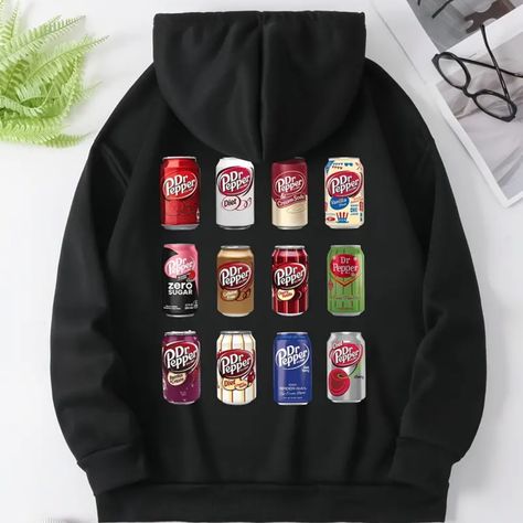 Dr Pepper Women’s Drawstring Sweatshirt Apple Watch Bands Fashion, Casual Hooded Sweatshirt, Casual Preppy Outfits, Cute Preppy Outfits, Dr Pepper, Drawstring Hoodie, Print Hoodie, Preppy Outfits, Dream Clothes