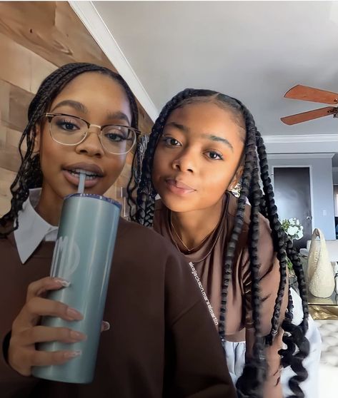 Marsai Martin Braids, Marsai Martin, Skai Jackson, Hair Scarf Styles, Dark Skin Beauty, Black Femininity, Afro Hair, Boss Baby, African Braids Hairstyles