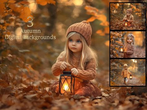 Fall Digital Backgrounds, Fall Mini Shoot Indoor, Haybale Photoshoot, Autumn Photography Portrait, Autumn Portrait, Autumn Photoshoot, Backgrounds Nature, Composite Photography, Nature Fall