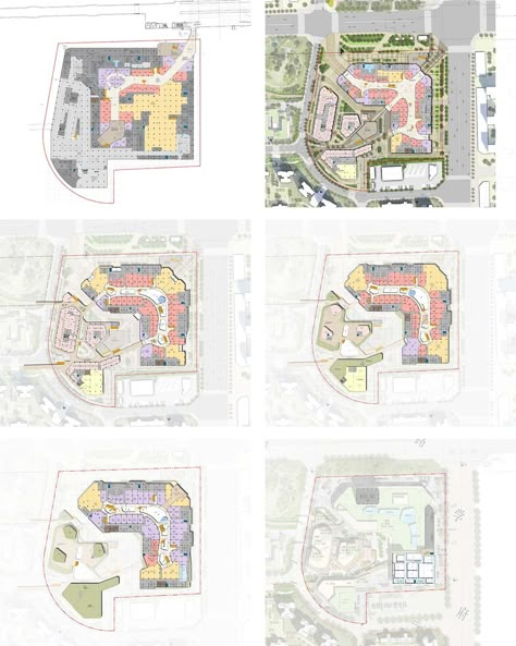 Mall Layout, Site Plan Design, Museum Garden, Urban Living Room, Store Plan, Shopping Mall Design, Plaza Design, Shopping Mall Architecture, Retail Architecture