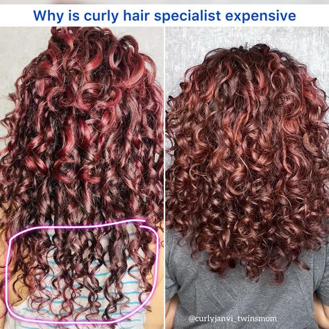 List of curly hair cut specialist, India I often get asked, and I’ve wondered myself, why curly haircuts are so pricey. Well, let me explain with a little story. Last year, I decided to get my hair colored for the first time and thought, why not add a layer cut too? I didn’t realize it would mess up my length. Like many, I assumed a haircut from any salon would do. But boy, was I wrong. After the cut, my ends looked like a rat’s tail within months. To fix it, I had to chop it off, but I lo... Curly Hair Cut, Layer Cut, Curly Haircuts, A Rat, A Haircut, Curly Hair Care, Curly Hair Cuts, Layered Cuts, Mess Up