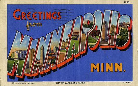 Big Letters, Chicago City, Postcard Collection, Minneapolis Minnesota, Large Letters, Wonderful Images, Picture Library, Fridge Magnet, Post Cards