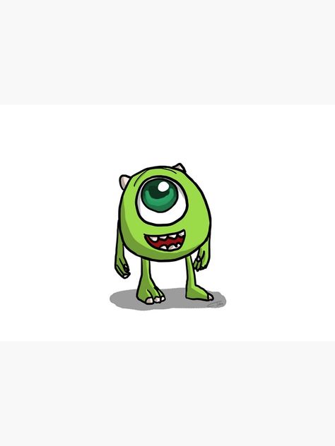 "Mike Wazowski - Monsters inc sketch" Art Print by MASSAMOO | Redbubble Sully Tattoo Monsters Inc, Mike Wazowski Tattoo, Mike Wazowski Drawing, Monsters Inc Tattoo, Baby Mike Wazowski, Monster Inc, Sully Monsters Inc, Mike From Monsters Inc, Mike And Sully