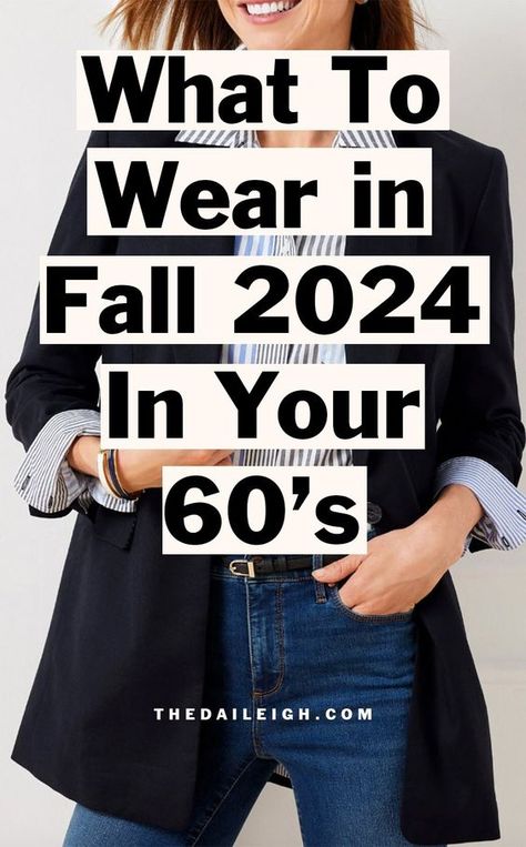 What To Wear in Fall 2024 in Your 60's Women’s Casual Dress, Fall Styles 2024, 60 Fashion 60s Style, Fall Looks 2024, Over 60 Fashion Petite, What To Wear In Fall, Dressing Over 60, Creating Outfits, What To Wear Fall