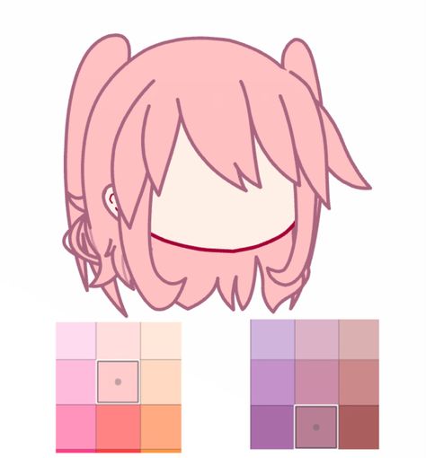 Gacha Club Eyes Color Ideas, Gacha Tint Colors Ideas, Gacha Oc Eyes Ideas, Gacha Club Hair Color Ideas, Gacha Oc Hair Ideas, Eff Gacha, Hair Gacha, Club Hair, Gacha Hair