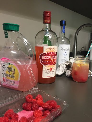 Deep Eddy Ruby Red Vodka "Skipping Rope" Cocktail by Katie S - Key Ingredient Ruby Red Vodka Drinks Recipe, Deep Eddy Ruby Red Vodka Recipes, Deep Eddy's Grapefruit Vodka Recipes, Deep Eddy Grapefruit Vodka Recipes, Deep Eddy Vodka Recipes, Juneteenth Decorations, Deep Eddy Vodka, Coconut Vodka, Vodka Recipes Drinks