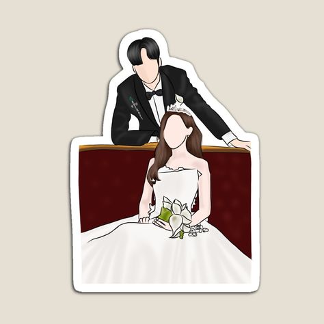 Marry My Husband Kdrama, Kdrama Fan Art Wallpaper, I Am Greatful, Kdrama Journal, Kdrama Stickers, Marry My Husband, Anime Backgrounds Wallpapers, Reading Journal, Hand Painting Art