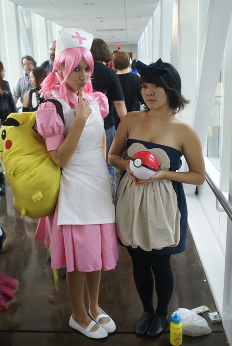 o noez Snorlax, u need healin??? by lemontuned  https://lemontuned.deviantart.com/art/o-noez-Snorlax-u-need-healin-293799261 Pikachu Backpack, Nurse Joy, Cosplay Outfits, My Friend, Pikachu, Strapless Dress, Deviantart, Art