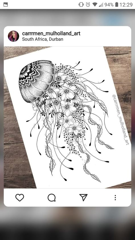 Family Flower Tattoo, Animal Thigh Tattoo, Tattoo Ideas Color, Clip Art Fish, Front Thigh Tattoos, Fish Mermaid, Surf Tattoo, Mandala Tattoo Sleeve, Dragonfly Tattoo Design