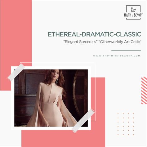 You know you're an Ethereal-Dramatic-Classic. This one-page visual guide shows you how to put together an Ethereal-Dramatic-Classic ensemble. 💙 Click 👇 https://www.truth-is-beauty.com/store/p173/Visual_Style_Guide%3A_The_Ethereal-Dramatic-Classic.html . . . #truthisbeauty #fasionblogger #fashionista #stylingtips #coloranalysis #personalstylist Ethereal Dramatic Classic, Ethereal Dramatic, Dramatic Classic, Classic Elegant, Color Analysis, Make It Work, Beauty Health, Personal Stylist, Essence